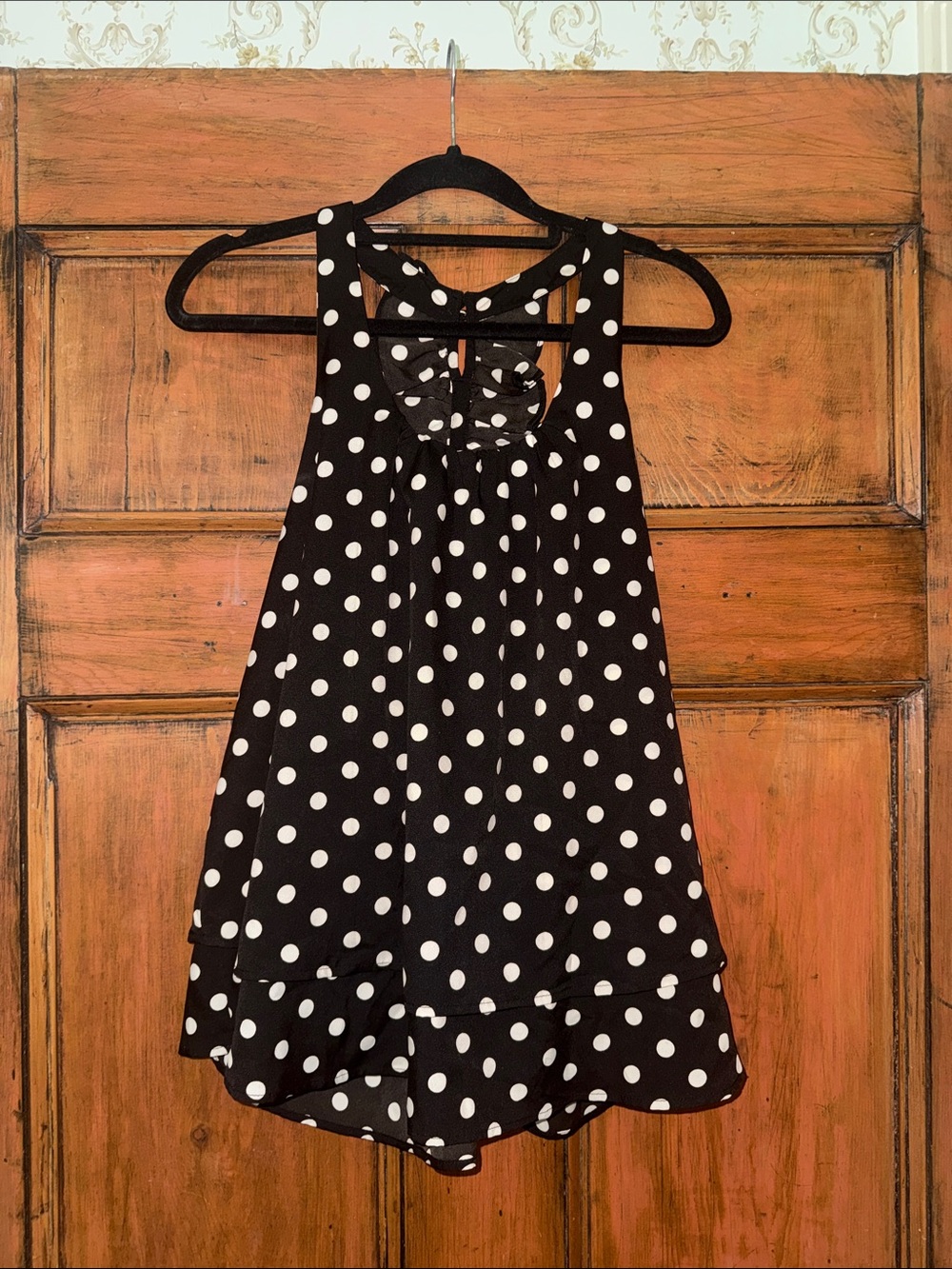 Polka dot tank